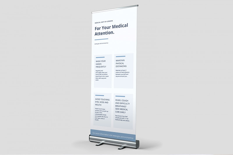 advice roller banners